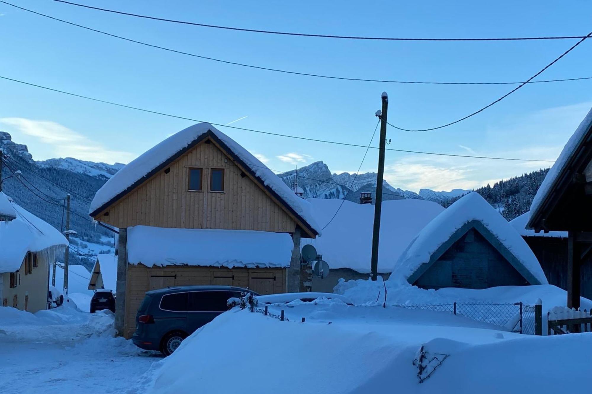 Charmante Maison Au Desert D'Entremont Les Déserts エクステリア 写真
